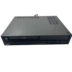 AKAI VS-220U Vcr Vhs HQ High Quality DX3 HEAD DIGITAL TRACK UNTESTED